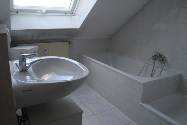 Blick ins Badezimmer