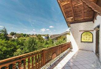 Ausblick vom Westbalkon