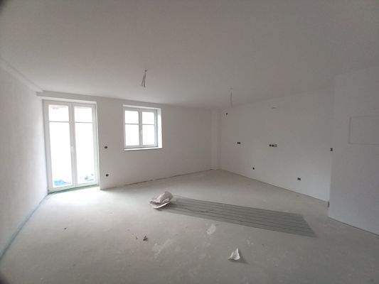 Essen / Kochen mit Zugang zum Balkon