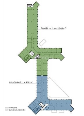 2. Obergeschoss - Variante 1