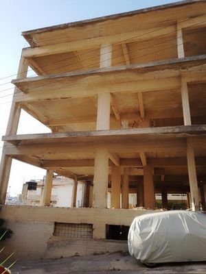 Kreta, Heraklion: Rohbau auf 4 Ebenen in Agios Ioannis zu verkaufen