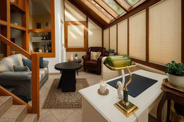 sonniger Wintergarten