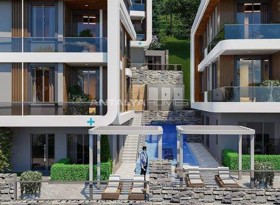 Spacious Sea View Flats with Smart Systems in Alanya
