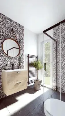 DAN-WOOD HAUS Point-144S Gäste-WC-Dusche