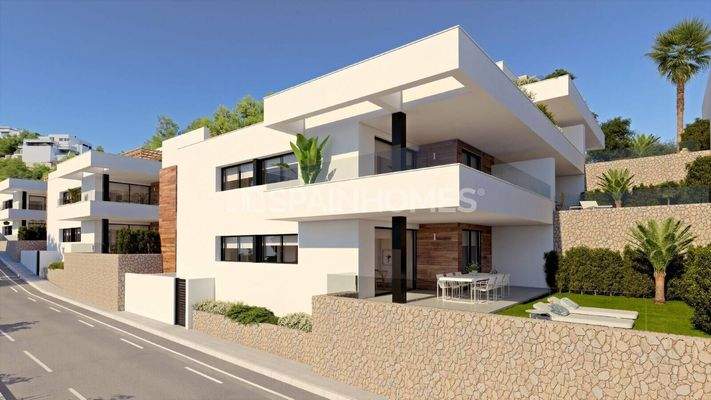 Stylish Apartments with Contemporary Design in Benitachell