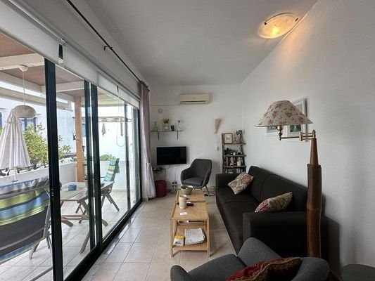 Kreta, Ag. Paraskevi bei Rethymno: Wunderschönes Apartment in toller Anlage zu verkaufen