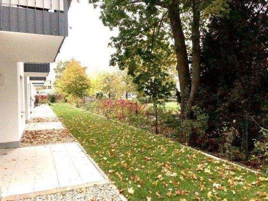 Terrasse am Wohnzimmer