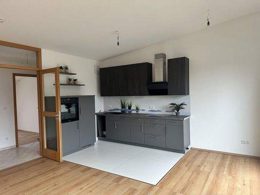 offene Küche anderer Blick