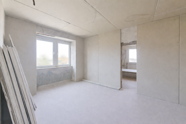 Schlaf- und Ankleidezimmer der Wohneinheit 2 im Obergeschoss