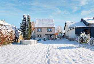 Rückfront bei Schnee