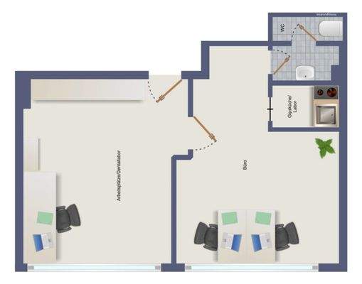 Grundriss 1. Obergeschoss