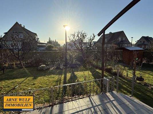 Blick von der Terrasse