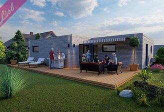 Büngalow Rückseite