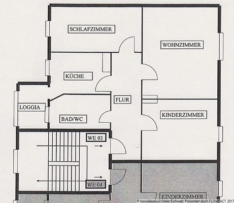 Grundriss WE 3