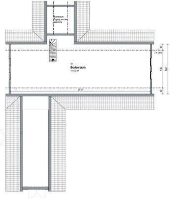 Grundiss Dachgeschoss