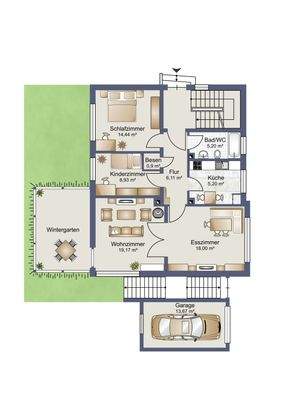 Grundriss Erdgeschoss