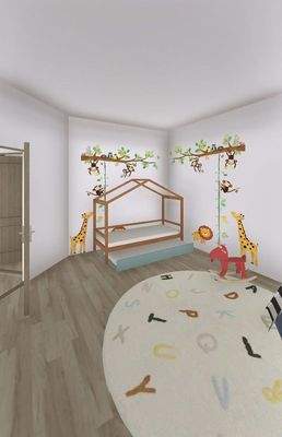 1. OG Kinderzimmer Variante