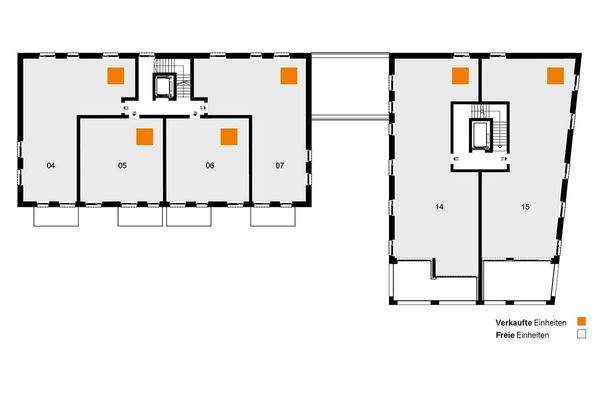 Geschossübersicht 1. OG