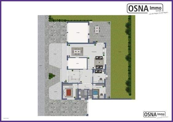 Grundriss Liegenschaft