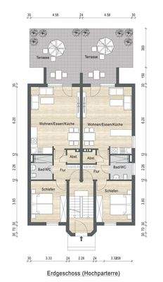 Grundriss Hochparterre