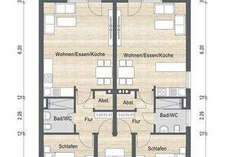 Grundriss Hochparterre
