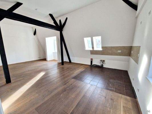 Platz für die Küche