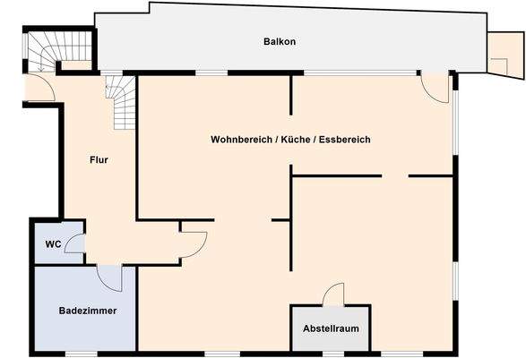 Grundriss ohne Maßstab / EG