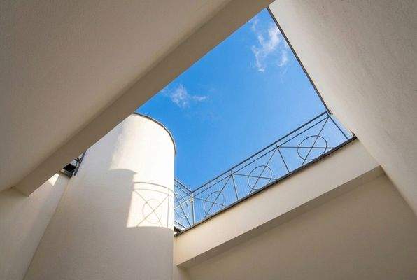 Patio mit Himmelsfenster