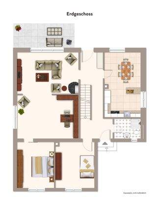 Grundriss Erdgeschoss
