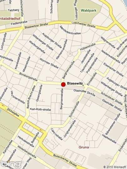 Dresden Garage, Dresden Stellplatz