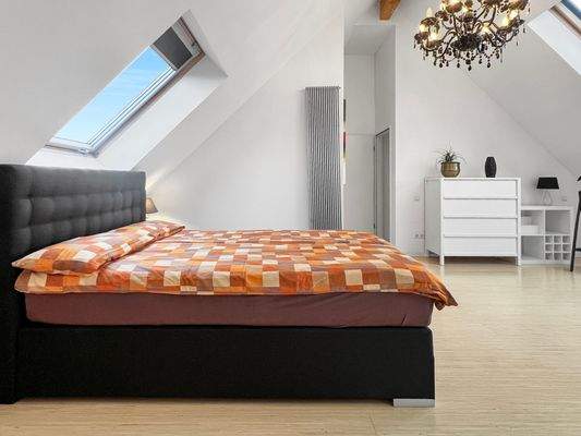 Schlafzimmer obere Etage