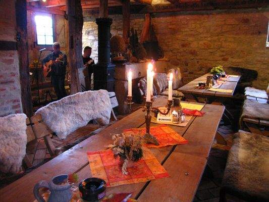 damalige Nutzung der Festscheune