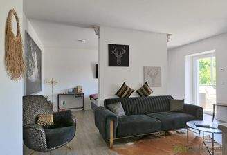 Blick in das Apartment