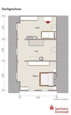 Grundriss Dachgeschoss
