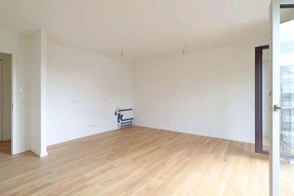 Wohnzimmer mit Küche