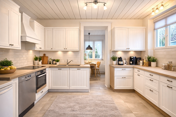 EG: Moderne Visualisierung der Küche