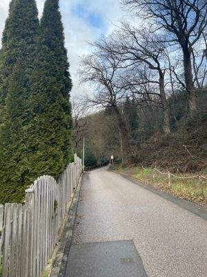 Strassenzufahrt zum Haus 