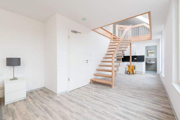 Treppe (Musterwohnung)