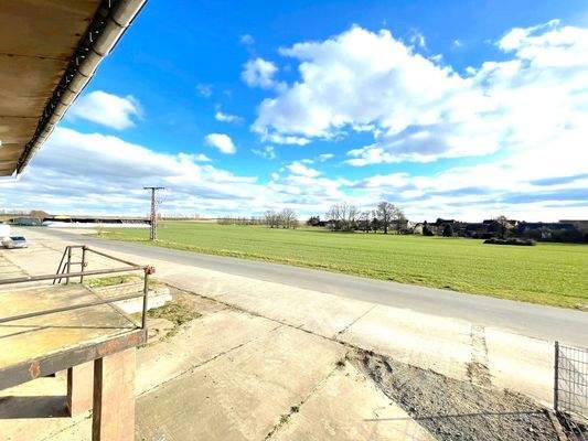 Blick aus dem Fenster