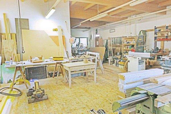 Blick in die Werkstatt