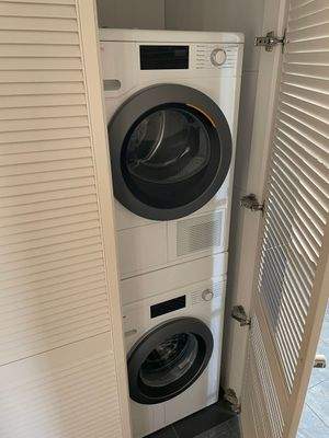 Waschbereich im Schrank