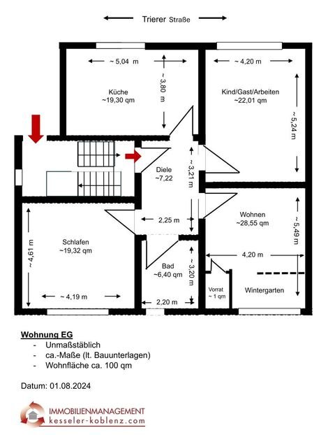 Koblenz Wohnungen, Koblenz Wohnung mieten