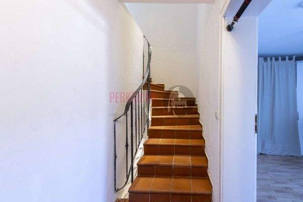 Treppe zum Wohnraum der Einliegerwohnung