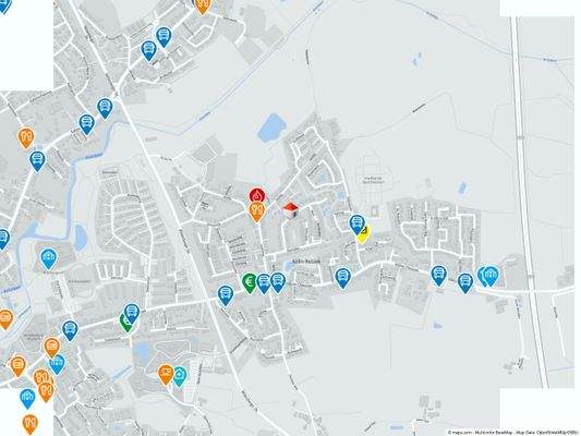 Geolyzer Kartenausschnitt