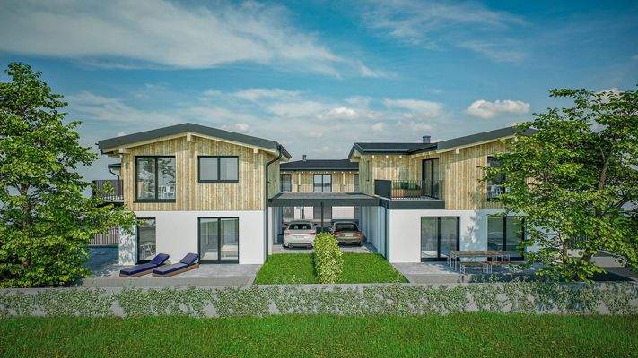 KITZIMMO-Doppelhaus in sonniger Ruhelage mit Bergblick kaufen - Immobilien Hollersbach.