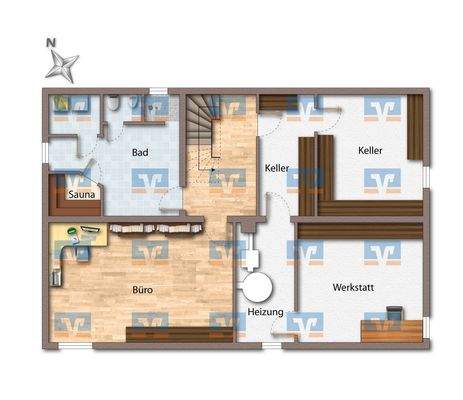 Grundriss Untergeschoss