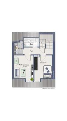 Grundriss Dachgeschoss