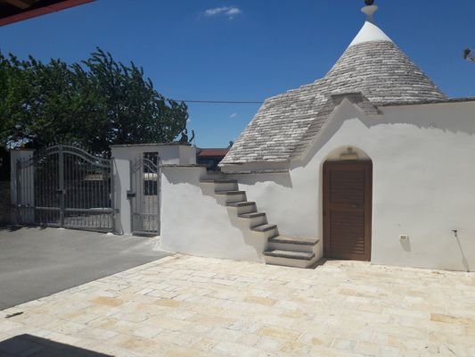 Blick auf den Trullo