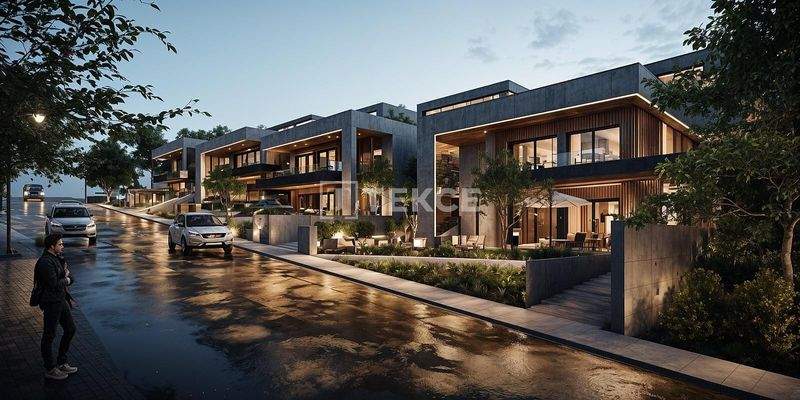 Detached Villas with Private Pools Intertwined with Nature in Urla