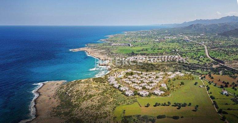 Apartments in a Complex with Private Beach in Gazimağusa